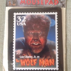 Universal Studios Wolf Man mousepad